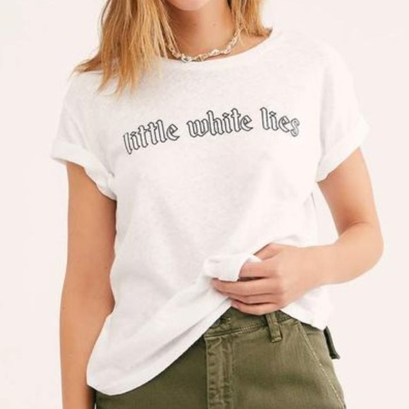 MOTHER Tops - 🆕MOTHER "Little White Lies" Tee